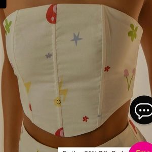 Peppermayo Fashion Flashback Bustier NWOT
